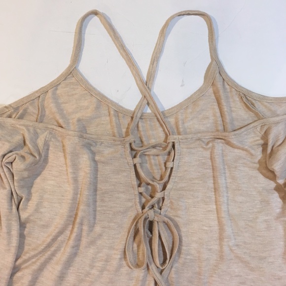 💥 CLEARANCE Cold Shoulder Lace Up Open Back Drapey Dress - Picture 2 of 2